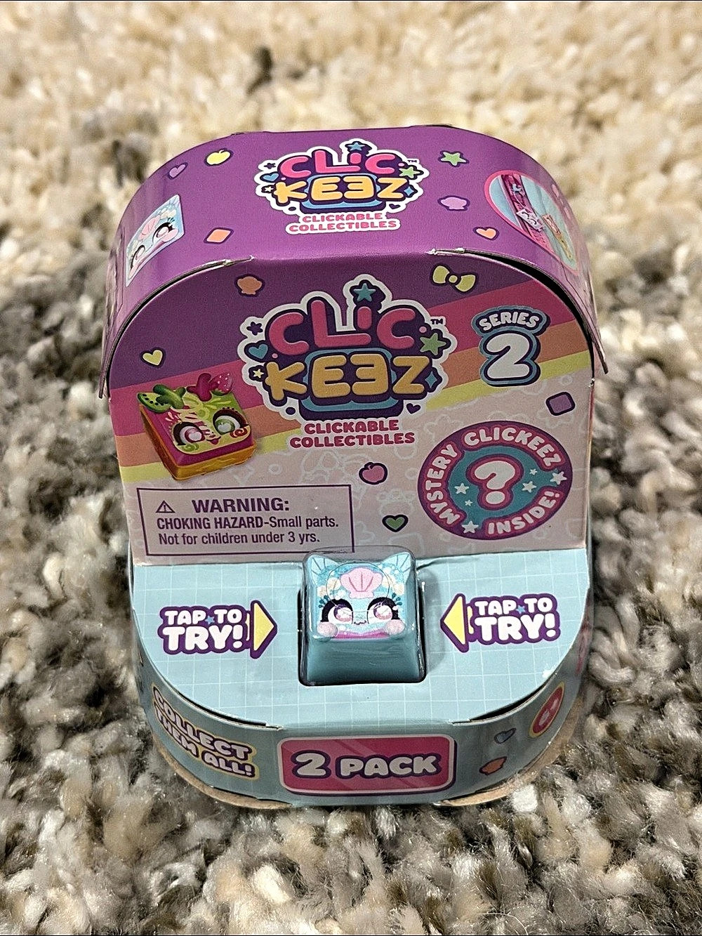 Click & Keyz Series 2-Pack Collectible Figure 2-Pack NWT